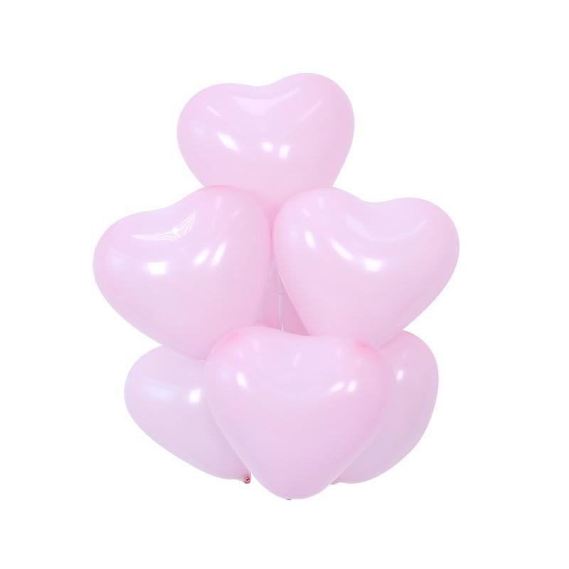 Heart Shaped Balloon Macaron Color Birthday Wedding Wedding Party Supply Decoration Confession Romantic Balloon Photography Prop