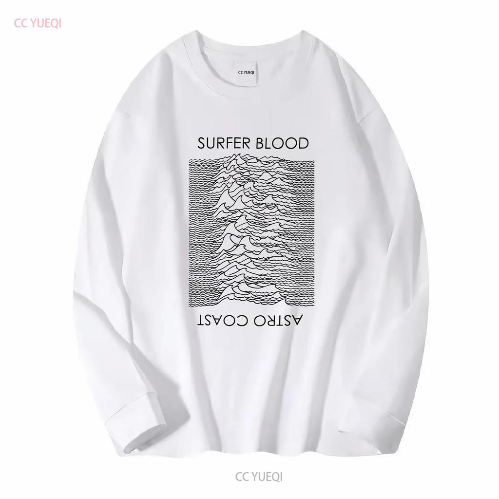 SURFER BLOOD Astro CoasT T Shirt Large Indie Emo Alternative Grunge Punk RARE long or short sleeves vintage Washed