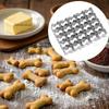25-Cavity Small Heart Shape Cookie Cutter Set Stainless Steel Biscuit Molds for Valentine Wedding Baking Mini Cookies