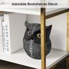 Modern Classy Lucky Owl Resin Art Figure Showpiece -(Pack of 1, Black)