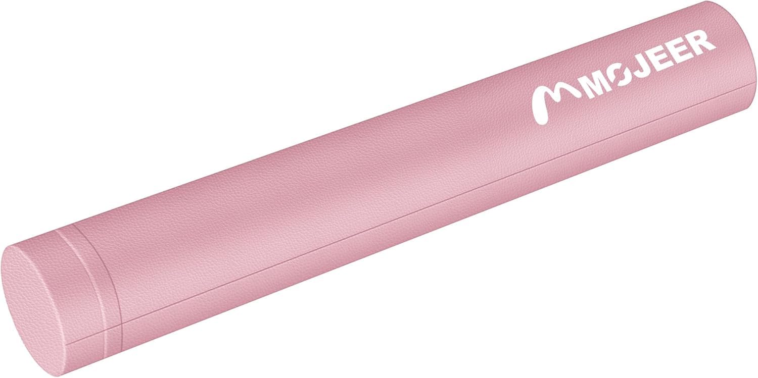 

DZZ (Pink) Training Pole, Exercise Pole, Yoga Pole, 98cm, 130kg Weight Capacity, Shoulder Blade Roller, Muscle Relaxer, Foam Roller