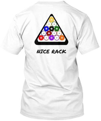 Nice Rack Billiards T Shirt Made In the USA Size S To 5XL