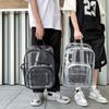 Heavy Duty Clear Backpack Large Transparent Bag for School Stadium Events Outdoor Travel Camping