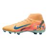 Kylian Mbappé X Nike Mercurial Superfly 10 Academy Melon Tint/Igloo/Neo Turquoise Unisex Cleats Orange FQ8293-801