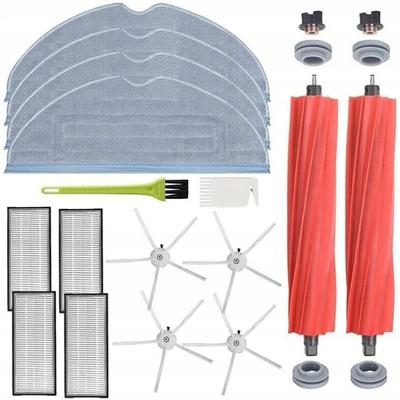 Rosfix Kit 11 en 1 para Roborock S7 S7 MaxV Ultra – Cepillos, Filtros HEPA, Mopa Sónica | Filtros Lavables | Cepillo de Limpieza