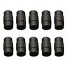 10 Pack Copper Magnetic Clasps Cord End Caps Leathers Rope End Caps for Jewelry