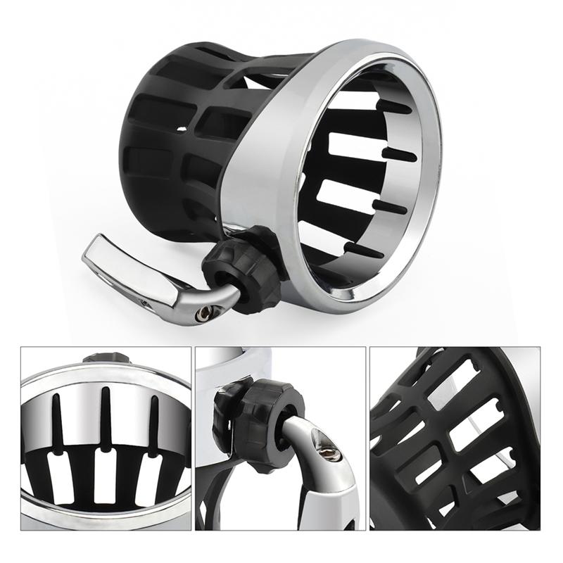 ABS& Aluminum Motorcycle Drinking Holder Cup For Honda GL1800 Goldwing 1800 2018 Passenger Bottle Cup Mounting Bracket