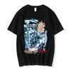 2025 Summer Sci Fi Anime T Shirt Serial ExperiUnisexts Lain Iwakura Graphic Tee Unisex Women Unisex 100 Pure Cotton Printed Tshirt