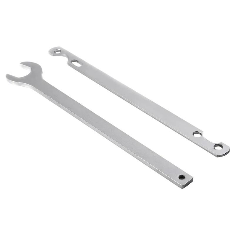 

Набор инструментов из 2 предметов: серебряный гаечный ключ для гайки муфты вентилятора и держатель водяного насоса для снятия 32 мм для BMW E34 E39 E36 E46 E90 серебряный