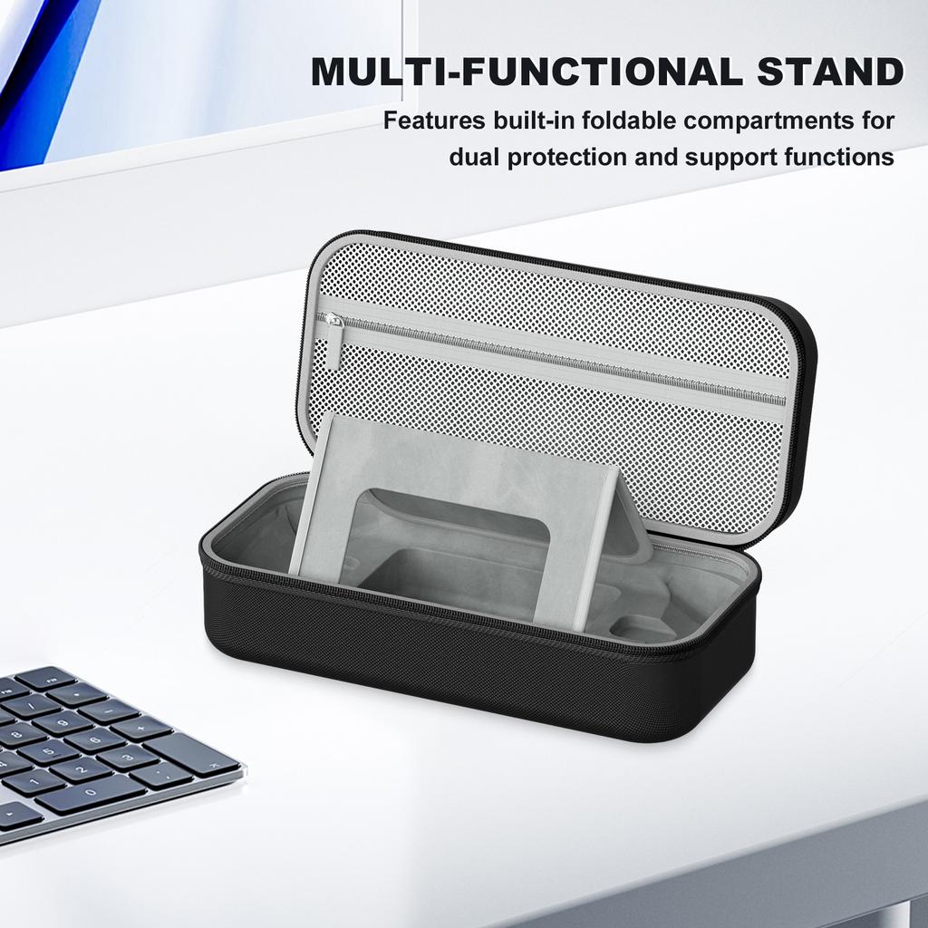 Hard Protective Storage Bag for ROG-XBOX-Ally/Ally X Portable Protective Travel Shell Pouch with Mesh Pocket Scratch-Resistant