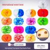 Cheerleading Hand Flower Pom Poms for Dance and Performance