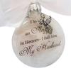 Christmas Hanging Decoration Ball Pendants Angels In Heaven Decor Memorial Ornament Christmas Tree Hanging Ornament