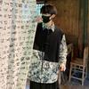 New Chinese Style Loose Tie-Dye Long Sleeve Shirt Men's Fashion Design Summer BF Trendy Patchwork Fake Two-Piece Button Shirt
