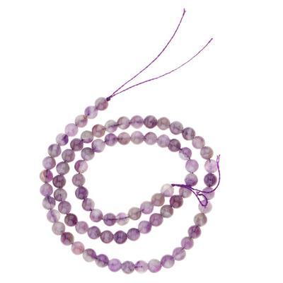 Ametyst Kamień Luźne Koraliki DIY Naturalny Kryształ do Tworzenia Biżuterii 4mm