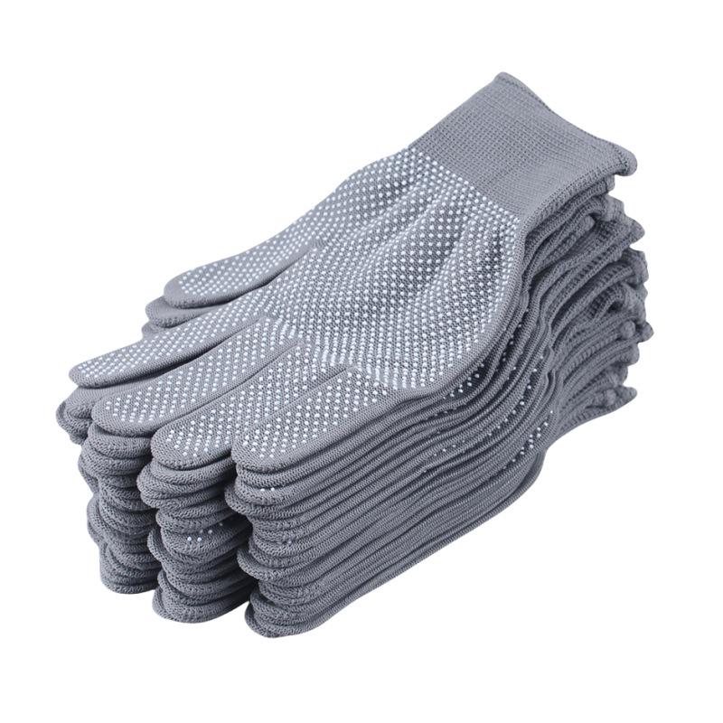 Anti-slip Protective Construction Gloves, 13-Gauge, Wear-resistant, Sun Protection, Thin Model for Men and Women.