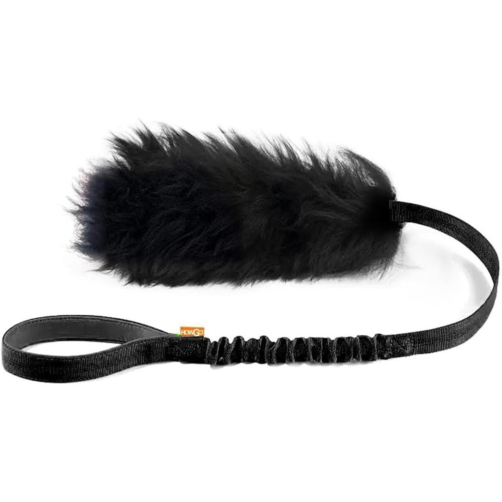 Hond Touwspeelgoed Interactief Hond Bungee Achtervolger Speelgoed Met Rubberen Bal Huisdier Trekspeelgoed Schapenvacht Voor Middelgrote Grote Honden Oefening Buiten