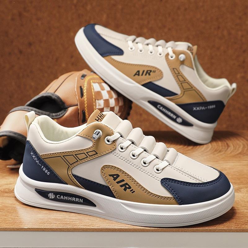 Fashion Mens Shoes Casual Sneakers 2025 Summer Sports Outdoor Hiking Luxury Designer Tennis Running Platform Skateboard PU Leather Shoes