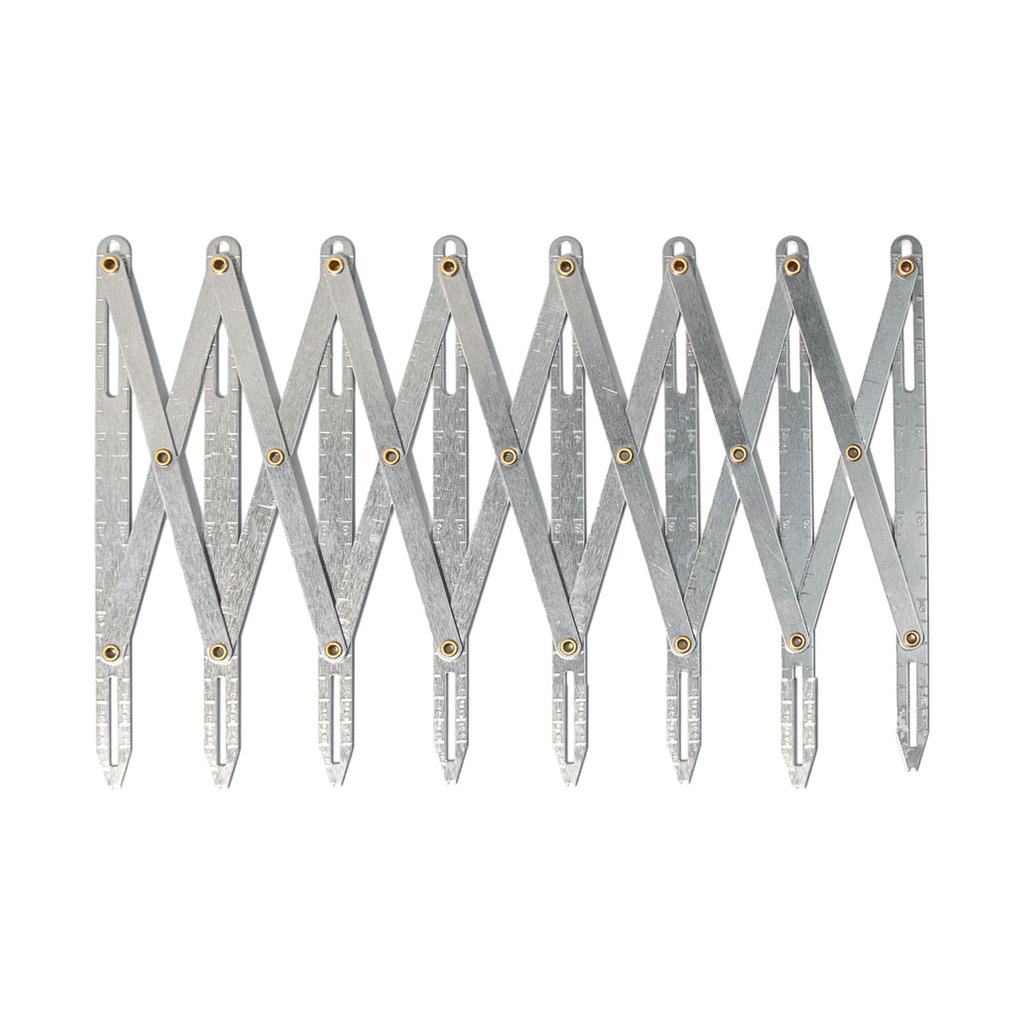 Expandable Sewing Gauge Expanding Sewing Gauge Button Guide Spacing Divider Device for Buttons Pleats & Crafts