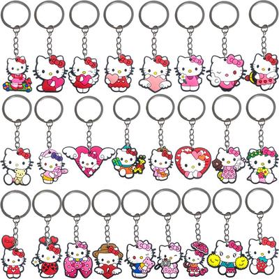 Portachiavi HelloKitty Ciondolo in Gomma Morbida - Piccolo Accessorio Regalo