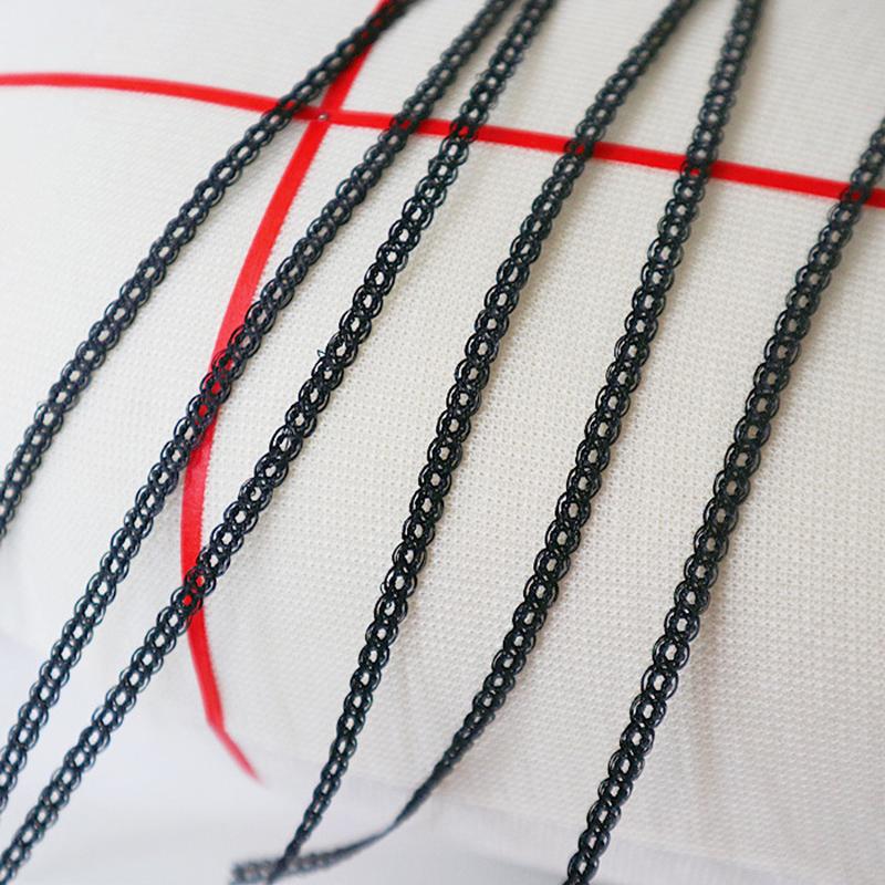 5Yards Golden Silver Embroidery Lace Trim Ribbon DIY Handmade Clothing Wedding Dress Sewing Materials 0.5CM Wide