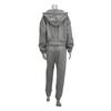 3 Piece Sweatsuits Set for Women Fleece Zip Up Hoodie Sweatshirt Tank Top Jogger Sweatpants Set Fall Casual Tracksuit Outfits