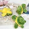 Cute Sea Turtle Plush Key Holder Stuffed Animal Doll With Soft Pp Cotton Filling