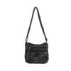 Women's Bag Vintage Denim Bag Travel Crossbody Bag Multi-Layer Shoulder Bag Underarm Bag