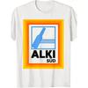 Alki Milk Parody Alcohol Drinking Party Malle Meme T-Shirt Men's T-Shirt Funny Perfect for Home|Outdoor|Work|Gifting (Valentine's
