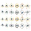 5 Stück/Los Legierung Böser Blick Anhänger Herz Stern Mond Auge Anhänger Für Schmuckherstellung DIY Halskettenanhänger Ohrringe Zubehör