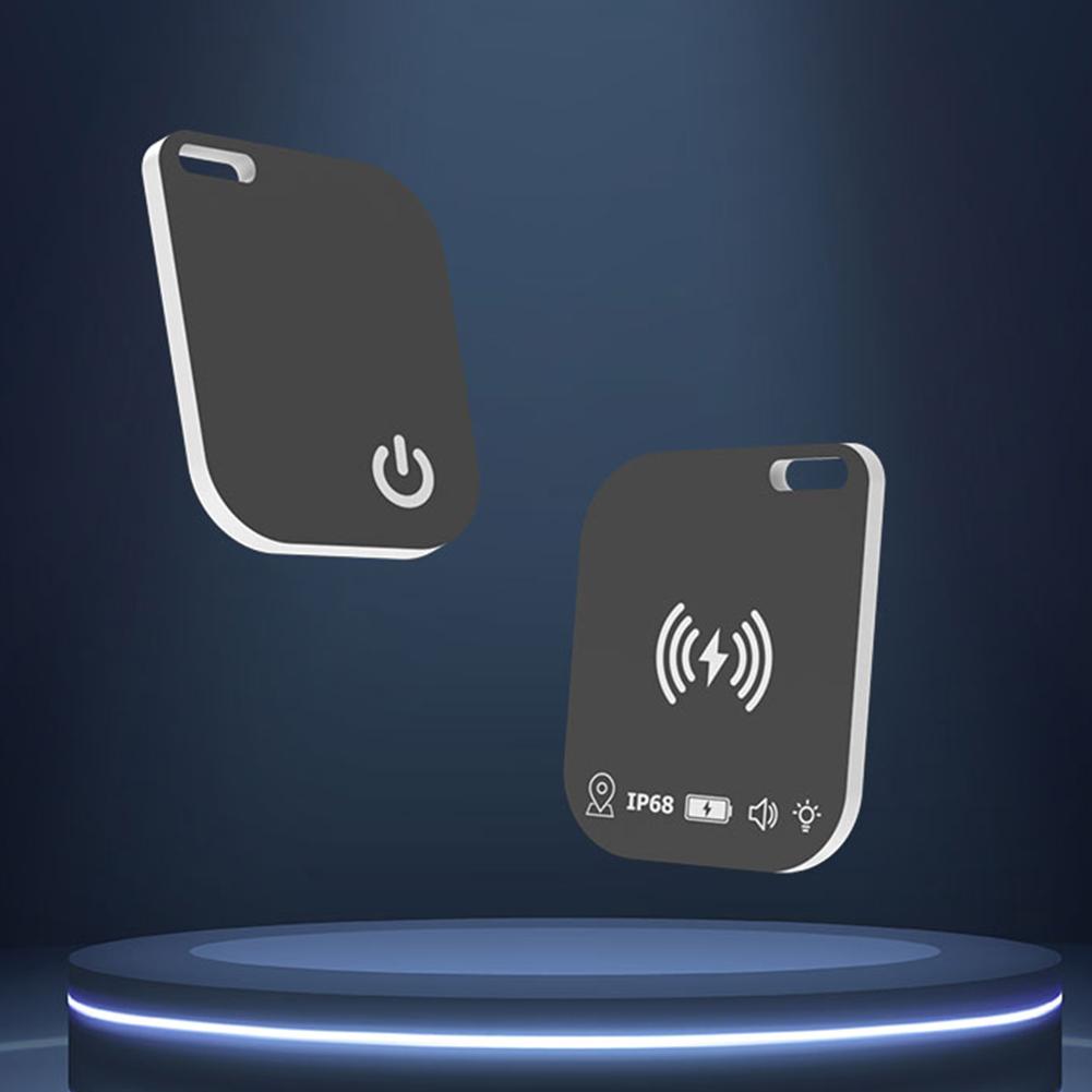 5-1PCS Wireless Charging Ultra Slim Track Card IPX68 Waterproof Works for Apple Find My App Tag Wallet Tracker Anti-loss Card