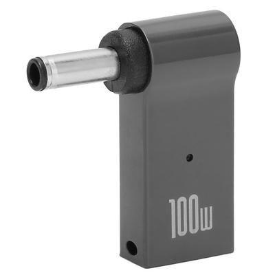 PD Şarj Dönüştürücü 100W 5A Type C Dişiden Erkeğe 4.5x3.0mm Alüminyum Alaşım Kasa PD Adaptörü için