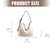 Crossbody Bags for Women Puffer Quilted Crossbody-Navy Blue