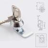 Zinc Alloy Hook Cam Toolbox Lock Keyed Alike Safety Cylinder Replacement for Retail Bar Shopping Mall