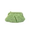 Summer Woven Shell Crossbody Bag With Chain Strap For Daily Fashion