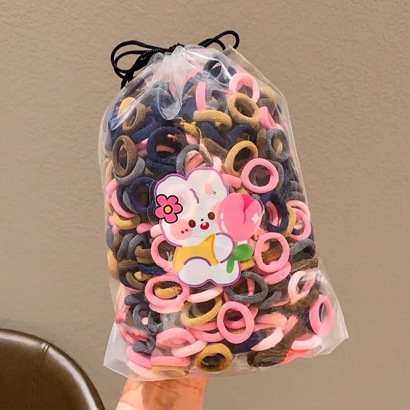 Colorful Baby Hair Tie: Gentle Elastic Hair Rope for Children, Small Size, New Style Accessories