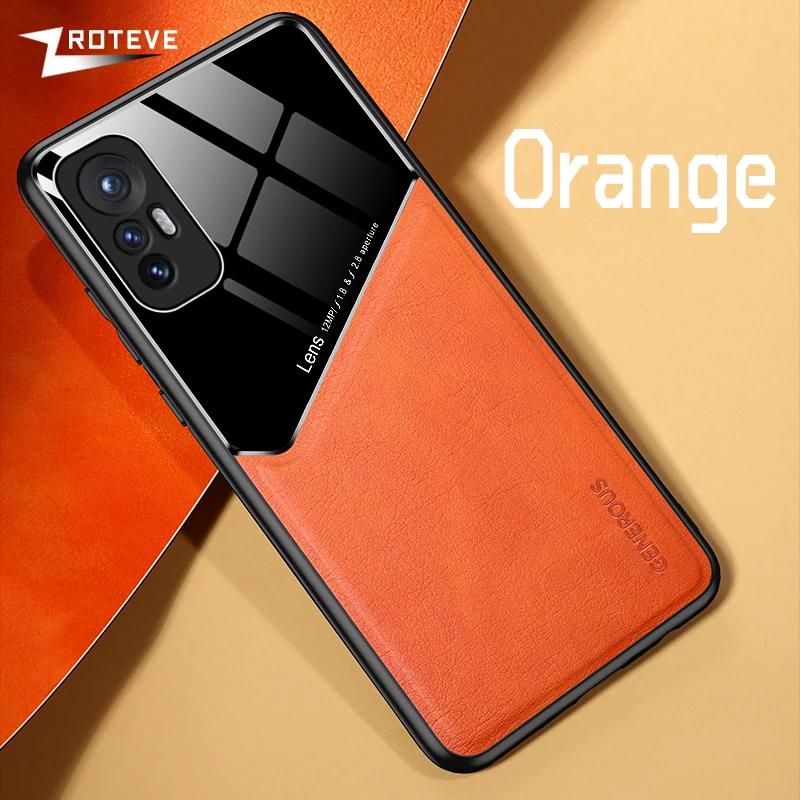 

Чохол для Mi12 ZROTEVE зі штучної шкіри, жорсткий ПК, для Xiaomi Mi12X Mi12T Mi13T Mi13 Lite Xiomi Mi 12 X 12X 12T 13 T 13T Pro For Xiaomi 12T Pro помаранчевий