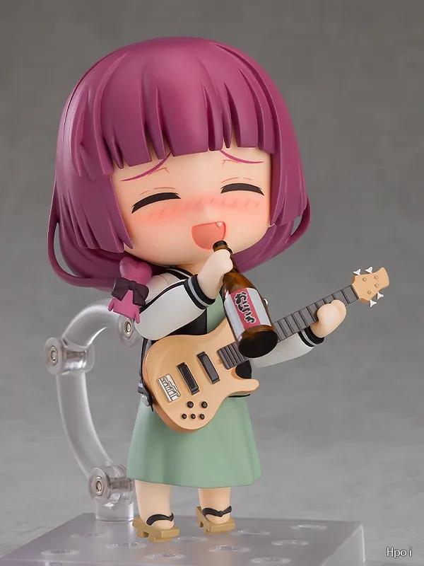 Aixlan #2269 Hiroi Kikuri Model Q Version BOCCHI THE ROCK! 10cm PVC Action Figure Amine Christmas Gift Collectible Figurine