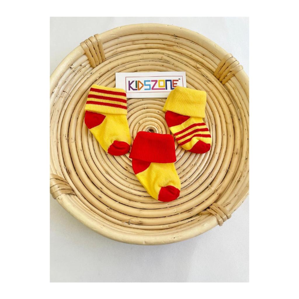 Șosete pentru nou-născut Pachet de 3 șosete pentru nou-născut 100% bumbac