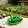 Hydroponic Scallion Planter Countertop Plant Propagation Station Scallion Regrow Planter with 9 Holes Easy Kitchen Regrowing for Fresh Scallions