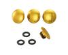 KITACO Kappenbolzenabdeckung M10 Allzweck Aluminium/Gold 0900-000-81126
