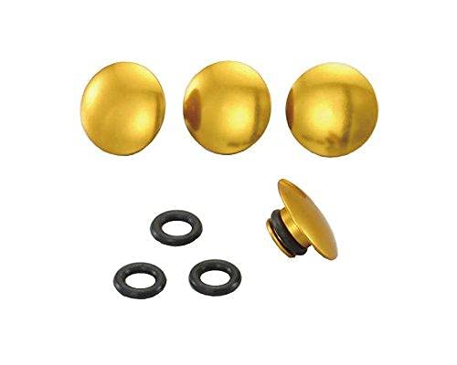 KITACO Kappenbolzenabdeckung M10 Allzweck Aluminium/Gold 0900-000-81126