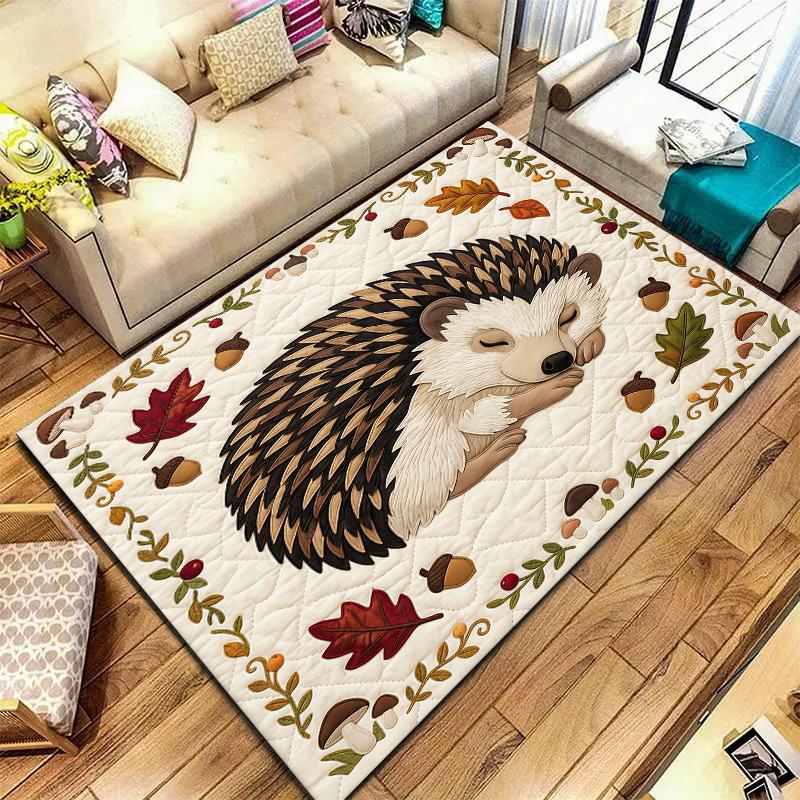 

Fabric animal sleeping panda Carpet Rug for Living Room Bedroom Home Sofa Decoration,Kids play Non-slip Floor Mat 40x60cm( 15x23in )