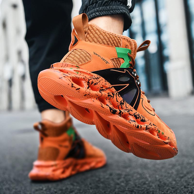 Pánské boty Tenisky Pánské tenisky Luxusní boty Pánské ležérní Trenér Závody Prodyšné módní povaleče na běhání Boty pro muže