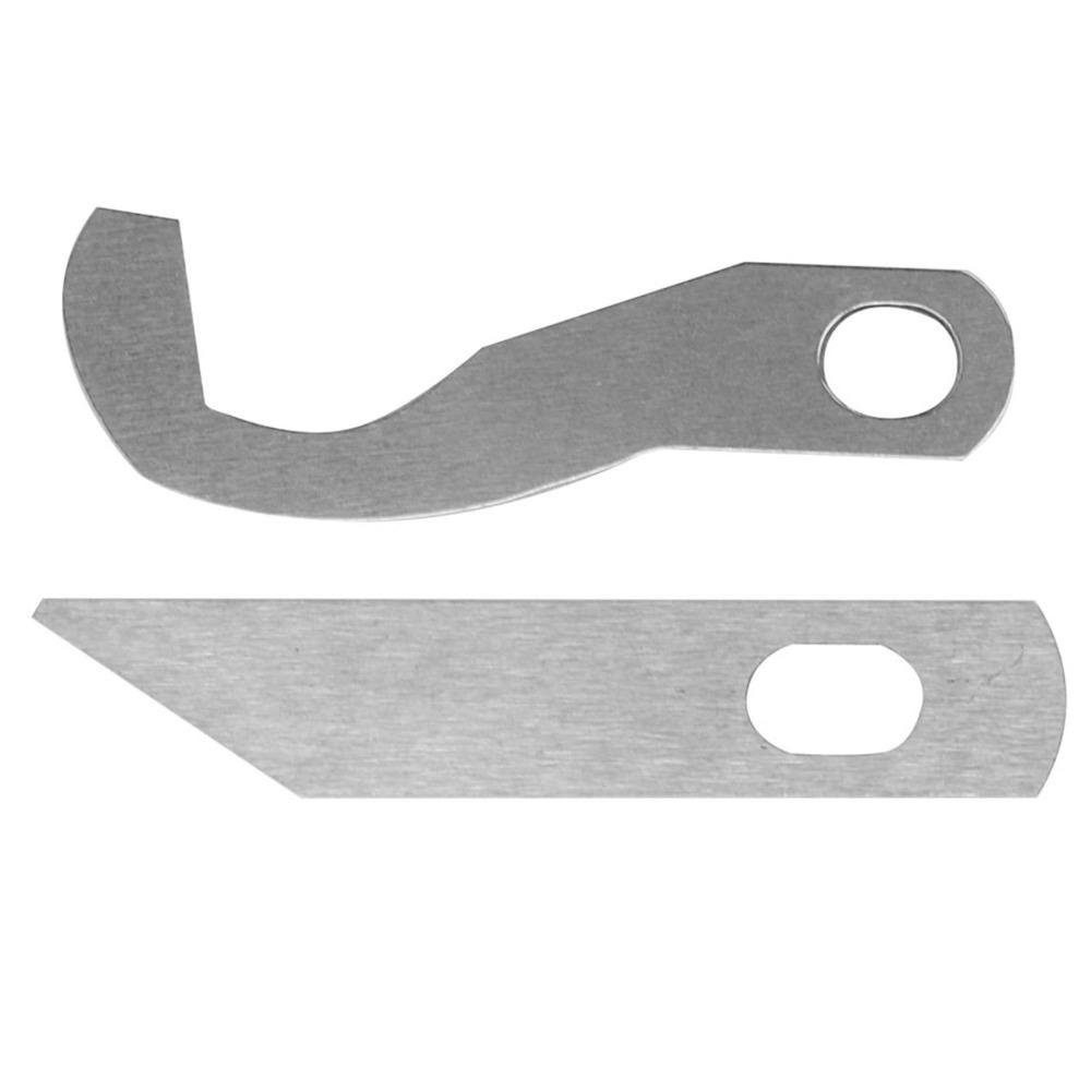 Precision Sewing Machine Overlock Knife Silver Upper Lower Knife Serger Blade  Home Sewing