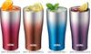 Thermos Vacuum Insulated Tumbler, 420ml, Sparkling Blue, JDE-420C SP-BL
