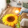 Sunflower Living Room Nonslip Area Rug Soft Carpet For Bedroom Game Playroom Sofa Office Home Decor Doormat Christmas Gift C930904