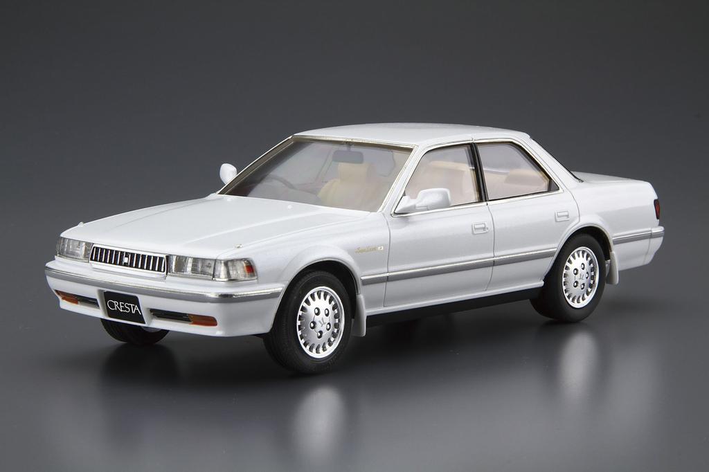 Aoshima Bunka Kyozai Scale The Model Car Series 81 Toyota JZX81 Cresta Super Lucent G 1990 Plastic Model (AOSHIMA) 1/24 No. 2.5