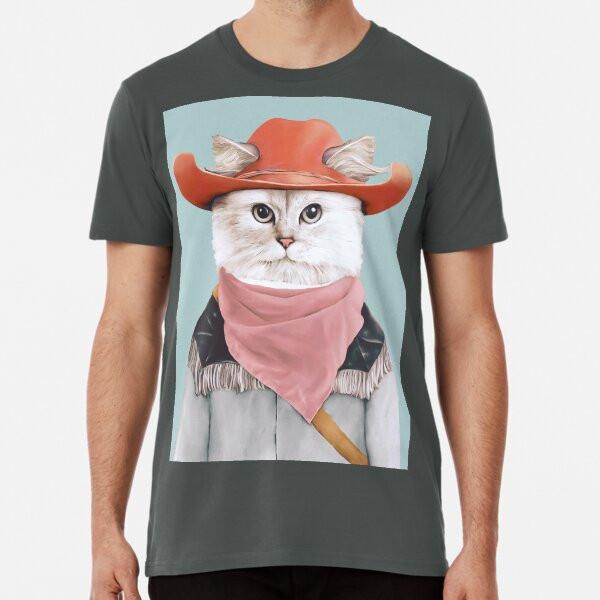 

Rodeo Cat T-Shirt S-5XL Best T-Shirt L