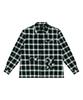 Honguseong Loose Fit Workwear Open Collar Shirts_Green