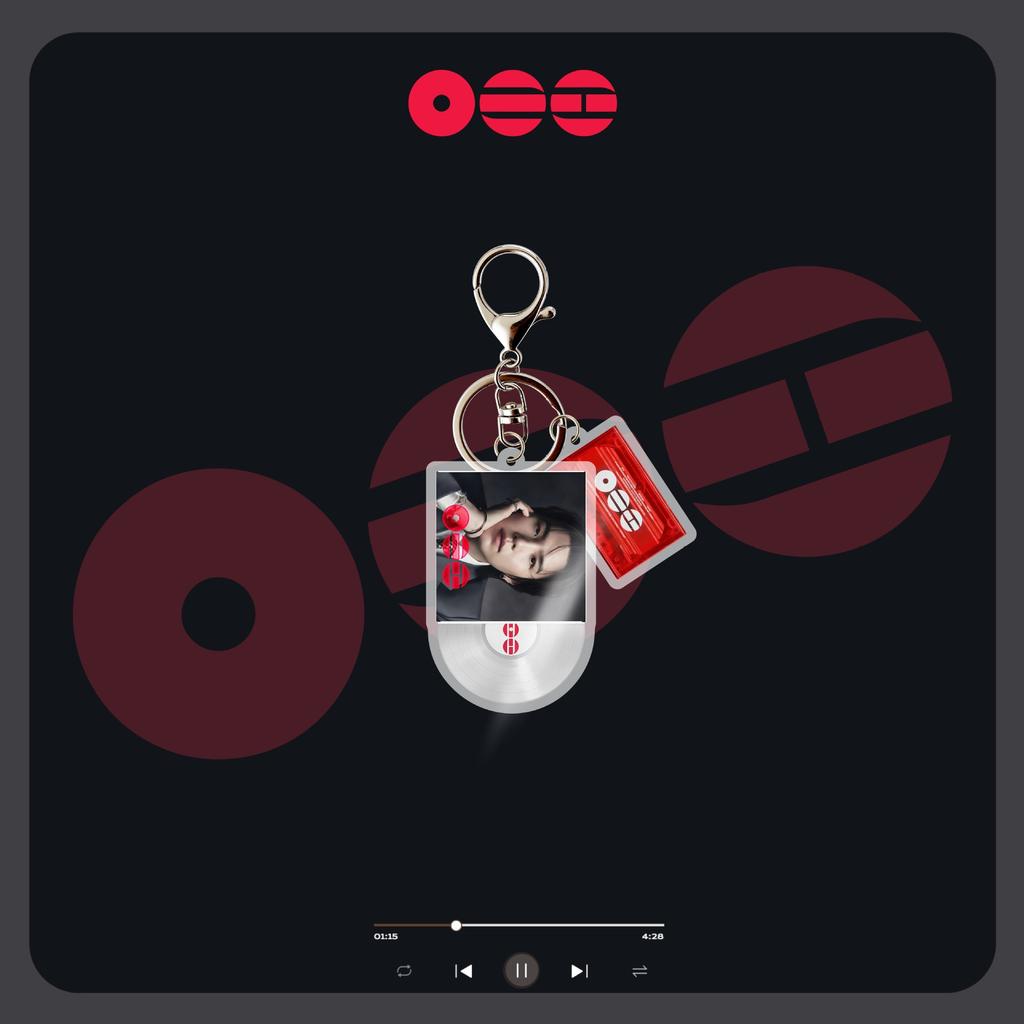 Llaveros de CD de BTS, Colgantes para Bolsos para Miembros Individuales y el Grupo Completo, Decoraciones para Ropa, Merchandising de Celebridades